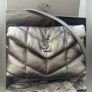 Sold Saint Laurent YSL Mini Puffer Bag